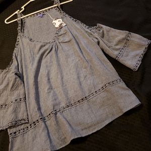 Boutique off the shoulder top